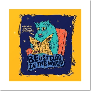 best dad Posters and Art